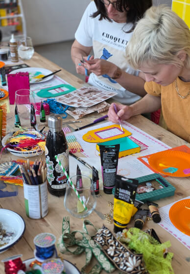 Decorate a Photo Shrine - a Joyful Craft Workshop
