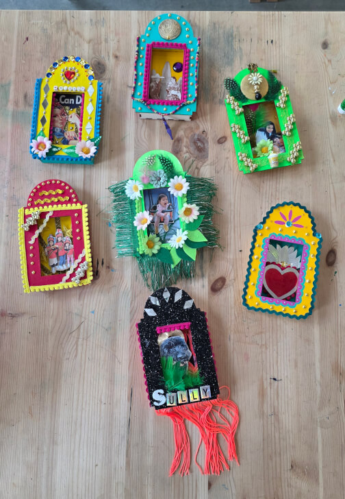 Decorate a Photo Shrine - a Joyful Craft Workshop