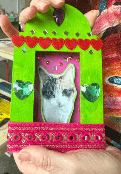 Decorate a Photo Shrine - a Joyful Craft Workshop