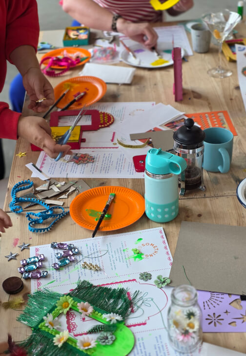 Decorate a Photo Shrine - a Joyful Craft Workshop