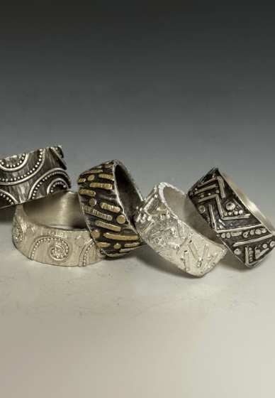 Decorative Surface with Argentium Silver Workshop