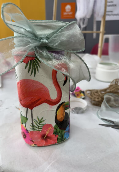 Decoupage a Tray Evening Workshop in East Barnet
