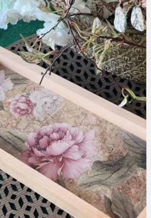 Decoupage a Tray Workshop
