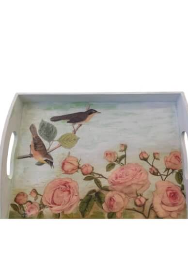 Decoupage a Tray Workshop