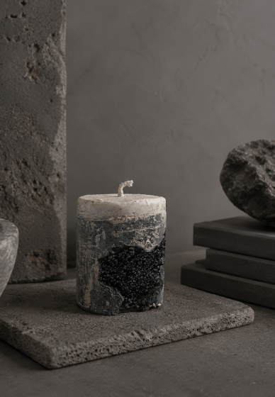 Design and Build Your Own Crystal Geode Candle Pillar