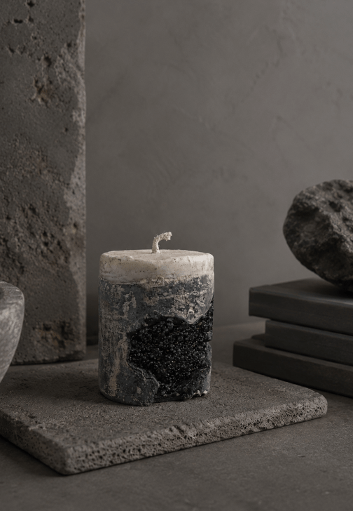 Design and Build Your Own Crystal Geode Candle Pillar