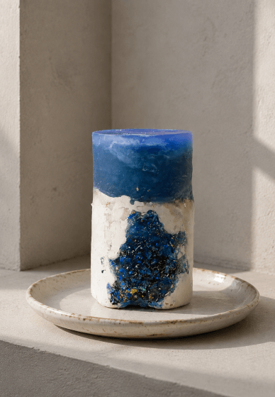 Design and Build Your Own Crystal Geode Candle Pillar