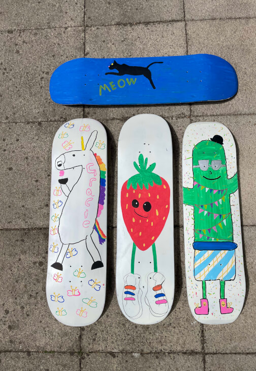 Design Your Own Skateboard Deck Workshop