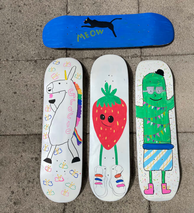 Design Your Own Skateboard Deck Workshop