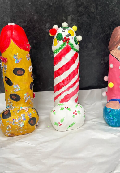 Dickorate - Ceramic Penis Painting Workshop - Birmingham