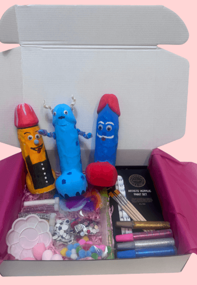 Dickorate - Paint a Willy DIY Workshop
