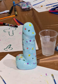 Dickorate - Paint a Willy DIY Workshop