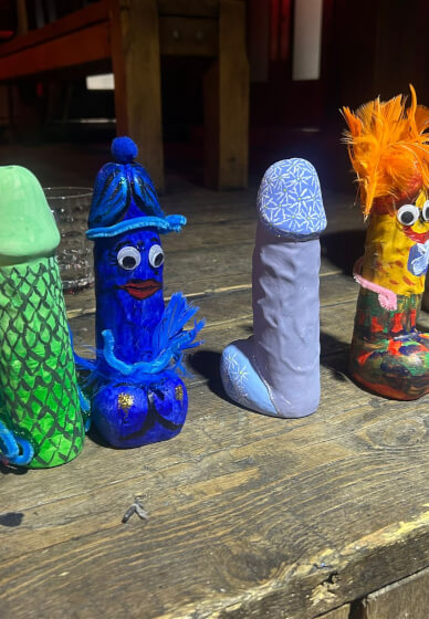 Dickorate - Paint a Willy DIY Workshop