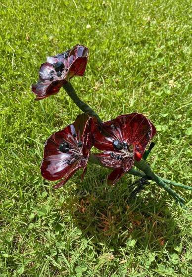Dip Resin Poppies Half Day Workshop