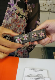 Dip Resin Wire Flowers Earrings Workshop