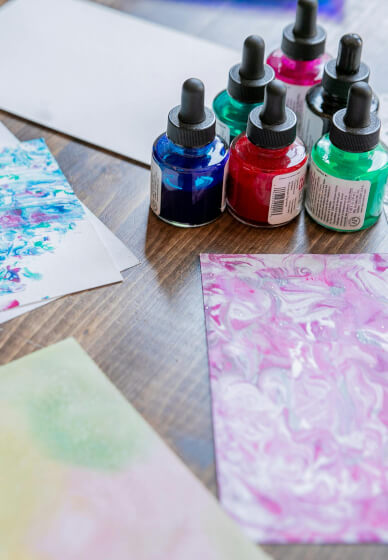Dive Into a Universe of Alcohol Ink Workshop