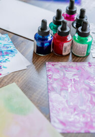 Dive Into a Universe of Alcohol Ink Workshop