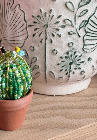 DIY Beaded Cactus Kit