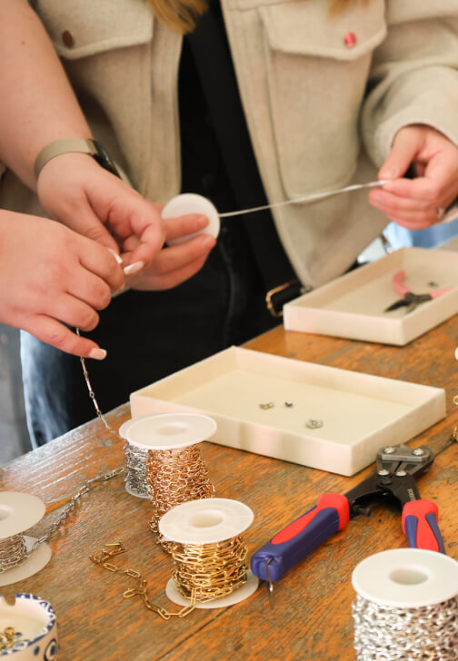 DIY Charm and Chat Workshop