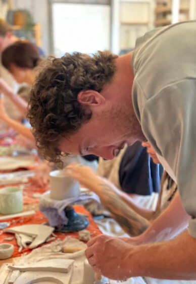 Dog and Cat Bowl Pottery Workshop