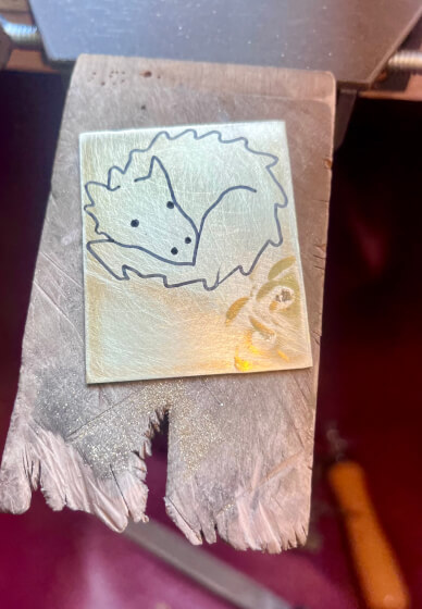 Dragons, Axolotls and Beasts: Metal Bookmark Workshop