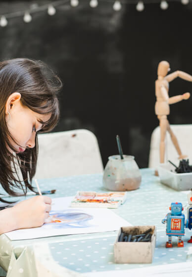 Drawing and Painting Techniques Course with Sally