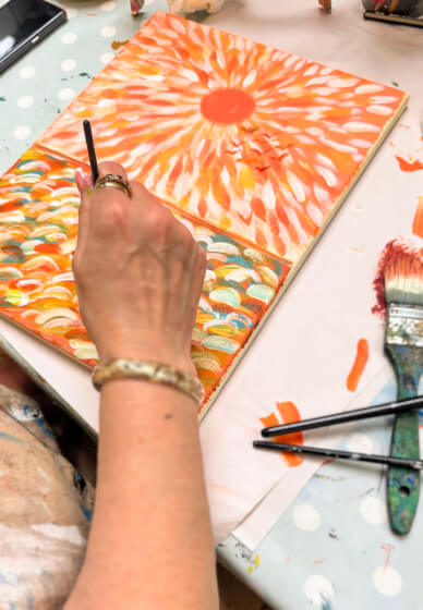 Drawing and Painting Techniques Course with Sally