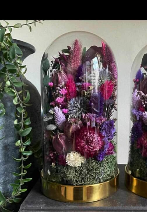 Dried Flower Bell Jar Workshop