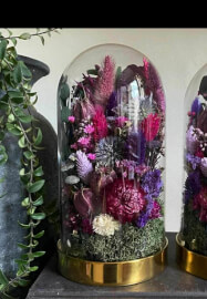 Dried Flower Bell Jar Workshop