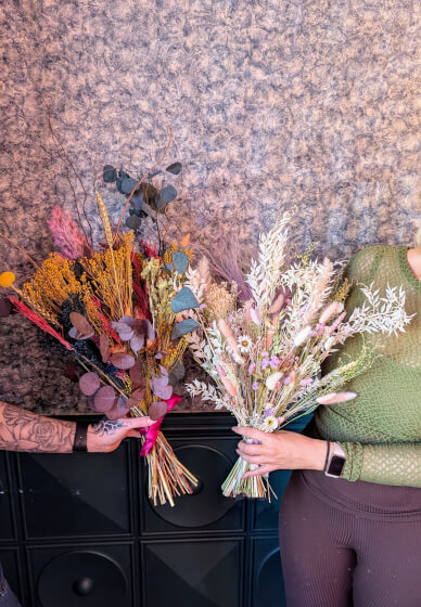 Dried Flower Bouquet Workshop