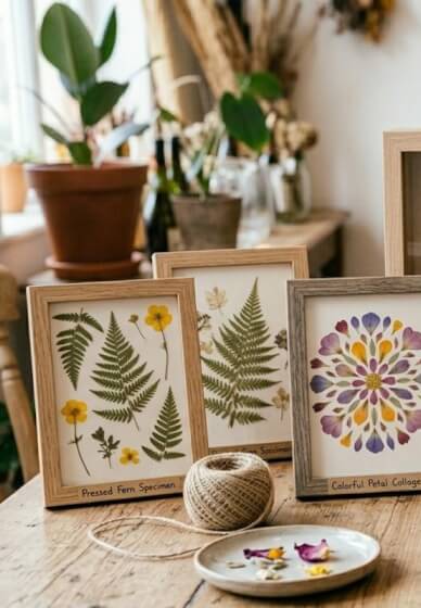 Dried Flower Framed Art Workshop