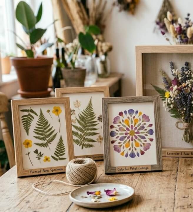 Dried Flower Framed Art Workshop