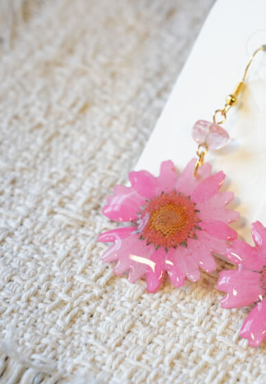 Dried Flower Resin Jewellery Workshop