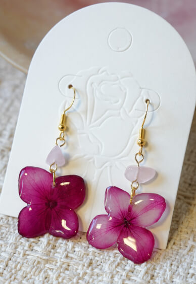 Dried Flower Resin Jewellery Workshop