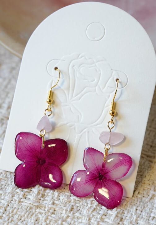 Dried Flower Resin Jewellery Workshop