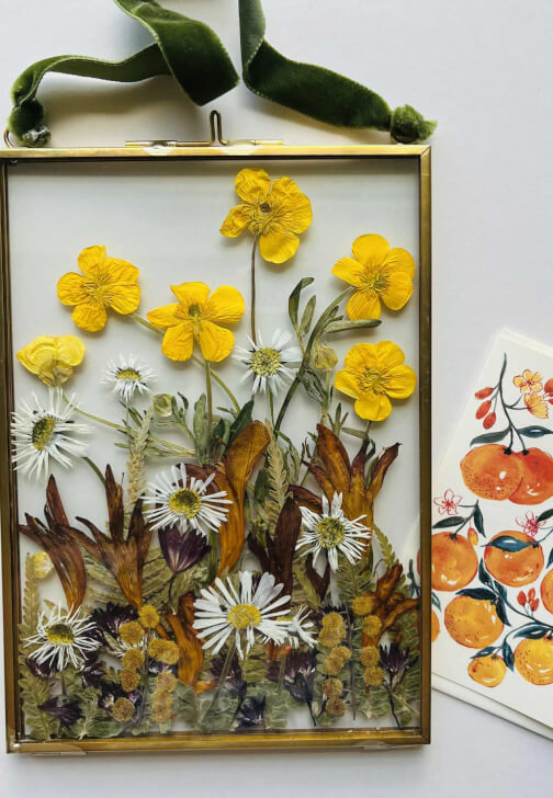 Dried Pressed Flower Frame Workshop