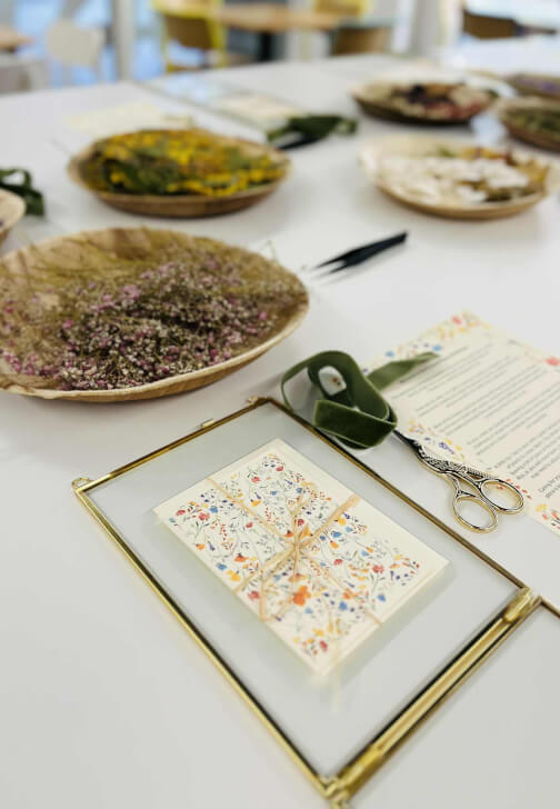 Dried Pressed Flower Frame Workshop