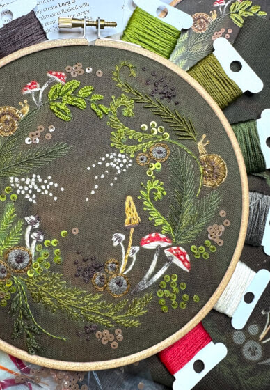 Earth and Sea Embroidery Workshop