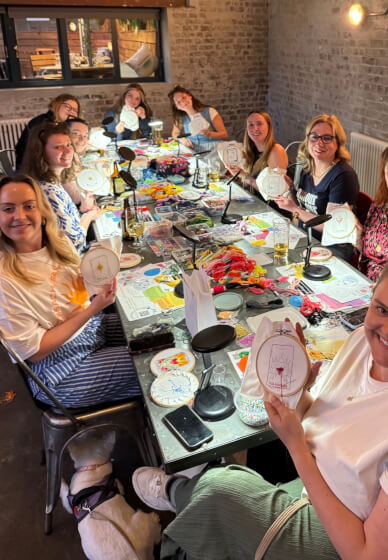 Earth and Sea Embroidery Workshop