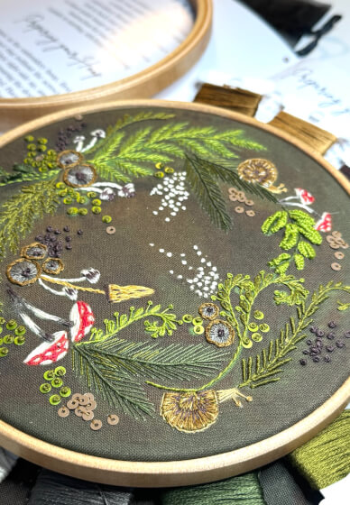 Earth and Sea Embroidery Workshop