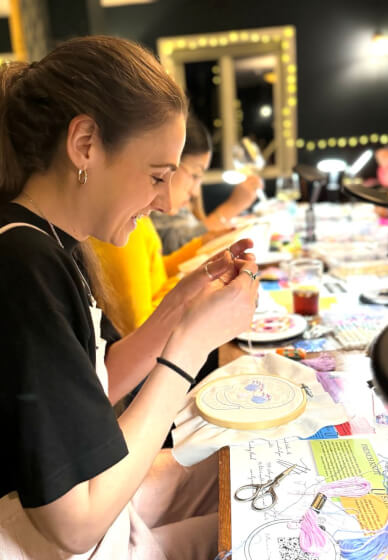 Earth and Sea Embroidery Workshop