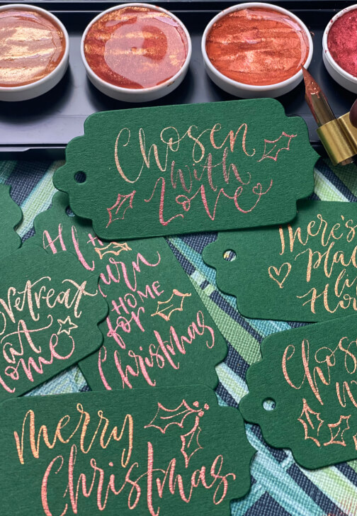 East Midlands: Christmas Calligraphy Workshop