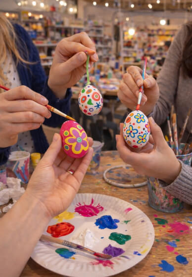Easter Egg Painting: FreeFlow Special Class