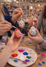 Easter Egg Painting: FreeFlow Special Class