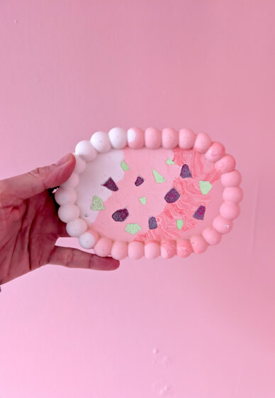 Eco Resin Craft Workshop: Terrazzo Bubble Trinket Dish