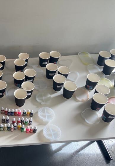 Eco-resin Jewellery Dish Making Workshop