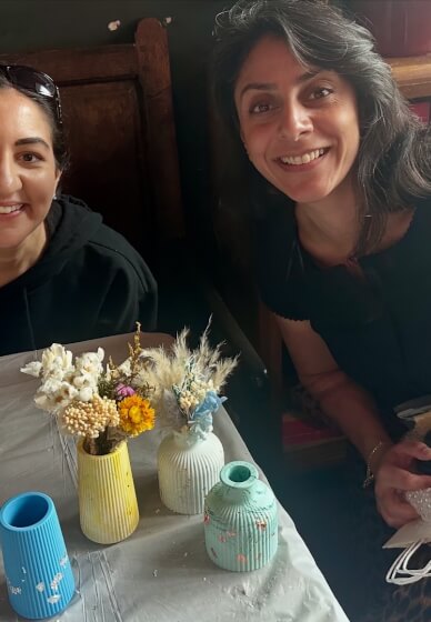 Eco Resin Mini Vases and Dried Flowers Bouquets Workshop