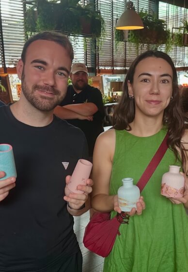 Eco Resin Mini Vases and Dried Flowers Bouquets Workshop