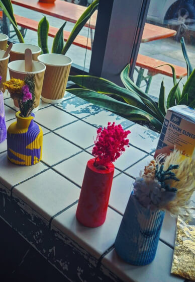 Eco Resin Mini Vases and Dried Flowers Bouquets Workshop