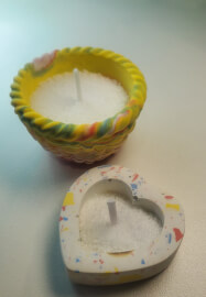 Eco Resin Terrazzo and Marble Candle Workshop